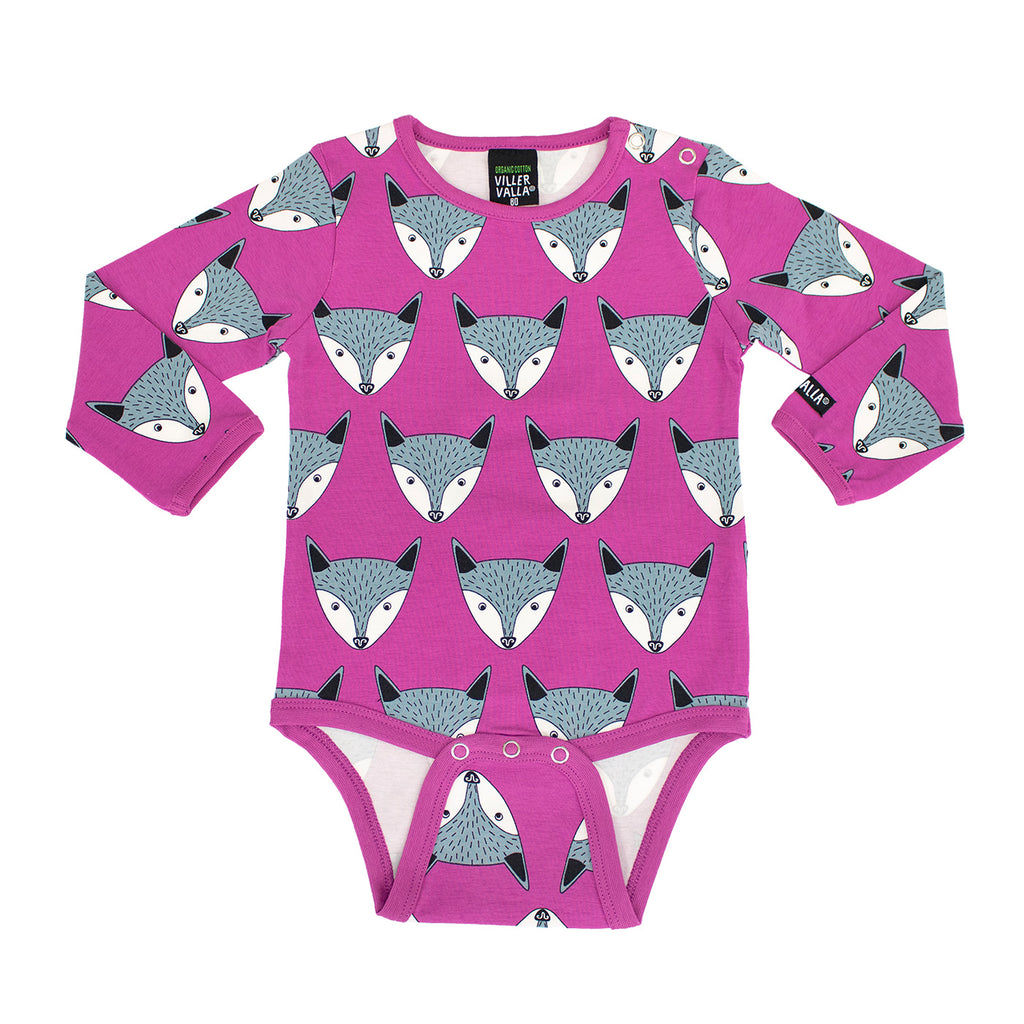 Lotus Scandi Fox Onesie – ittikid • Scandinavian Children's Clothes