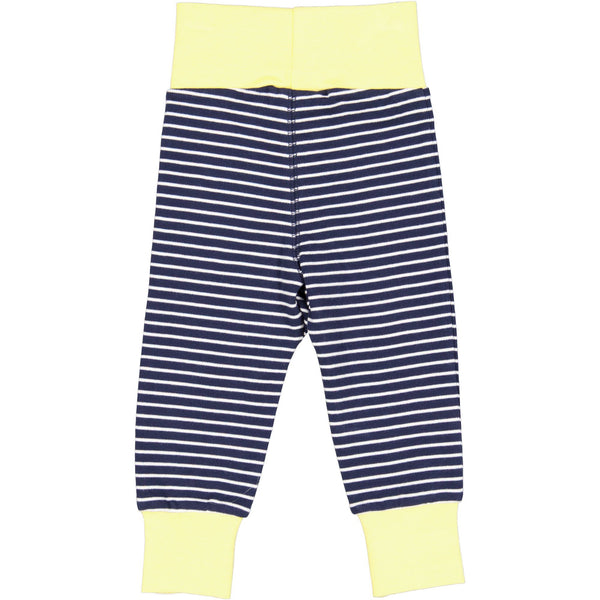 Navy Striped Baby Bottoms – ittikid • Scandinavian Children's Clothes