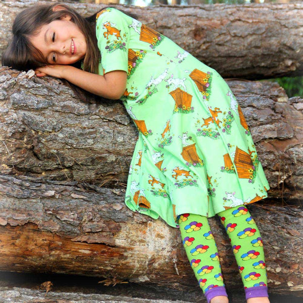 Rainbow Flower Footless Tights – ittikid • Scandinavian Children's Clothes